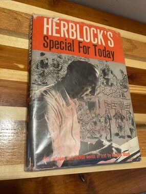 (Signed) Herblock's Special For Today Vintage Book 1958